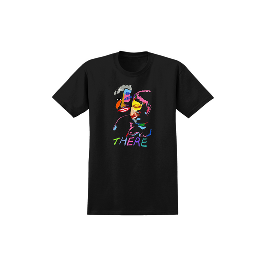 THERE - FACES TEE - BLACK