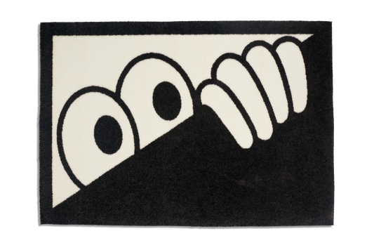 LAST RESORT AB - HEEL TAB DOOR MAT - BLACK