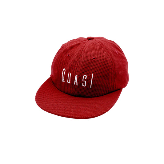 QUASI - PE 6-PANEL ADJUSTABLE CAP - CARDINAL RED