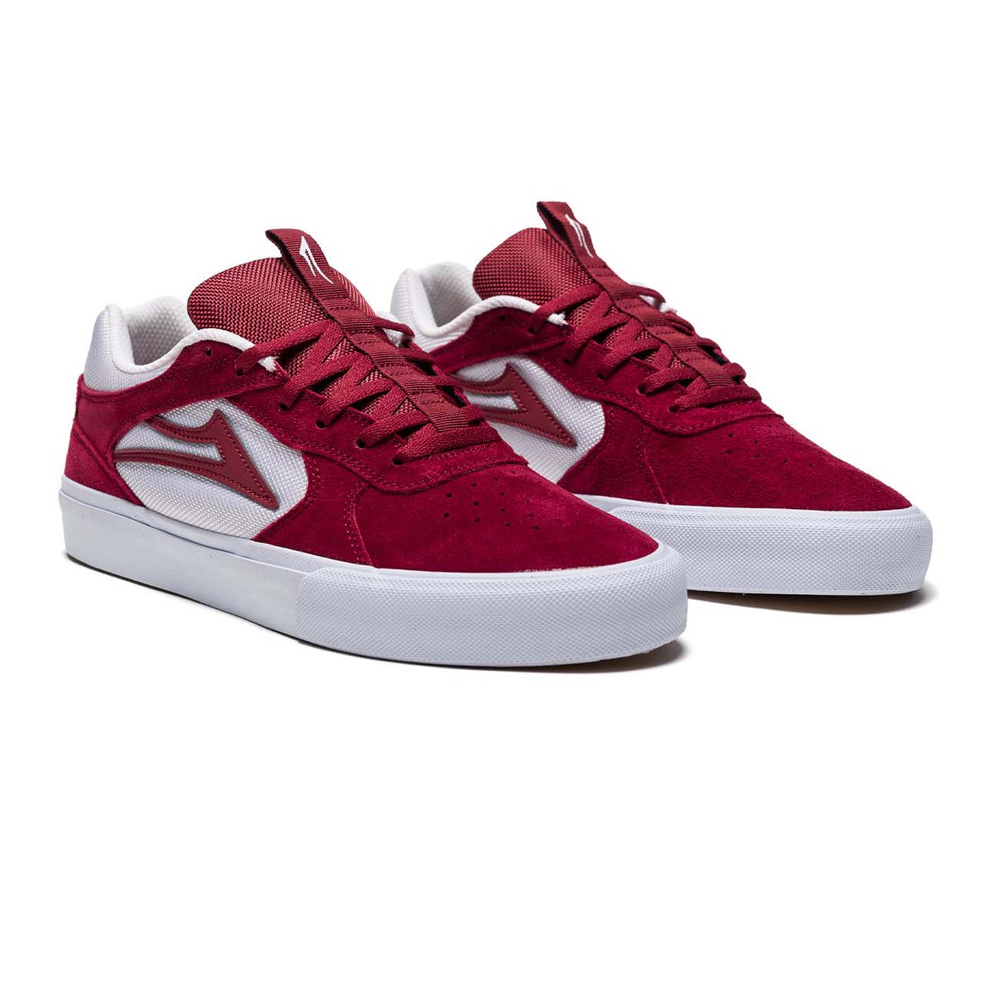 LAKAI - PROTO VULC SHOES - CARDINAL SUEDE