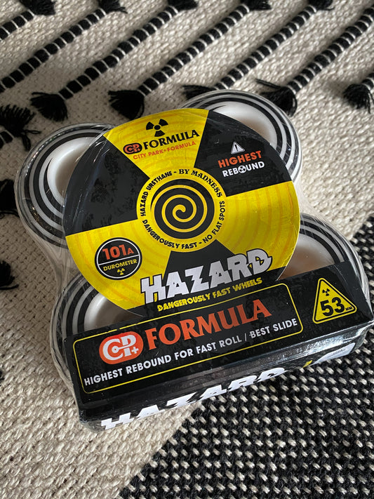 HAZARD - SWIRL CP FORMULA - RADICAL SHAPE - WHEELS