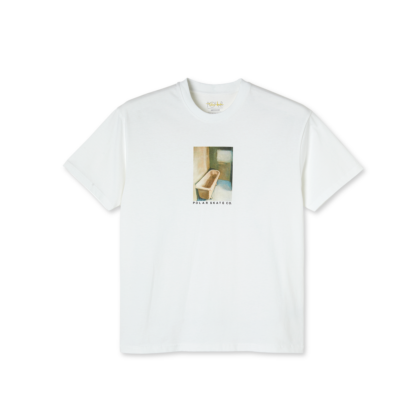 POLAR SKATE CO - BATHTUB TEE - WHITE