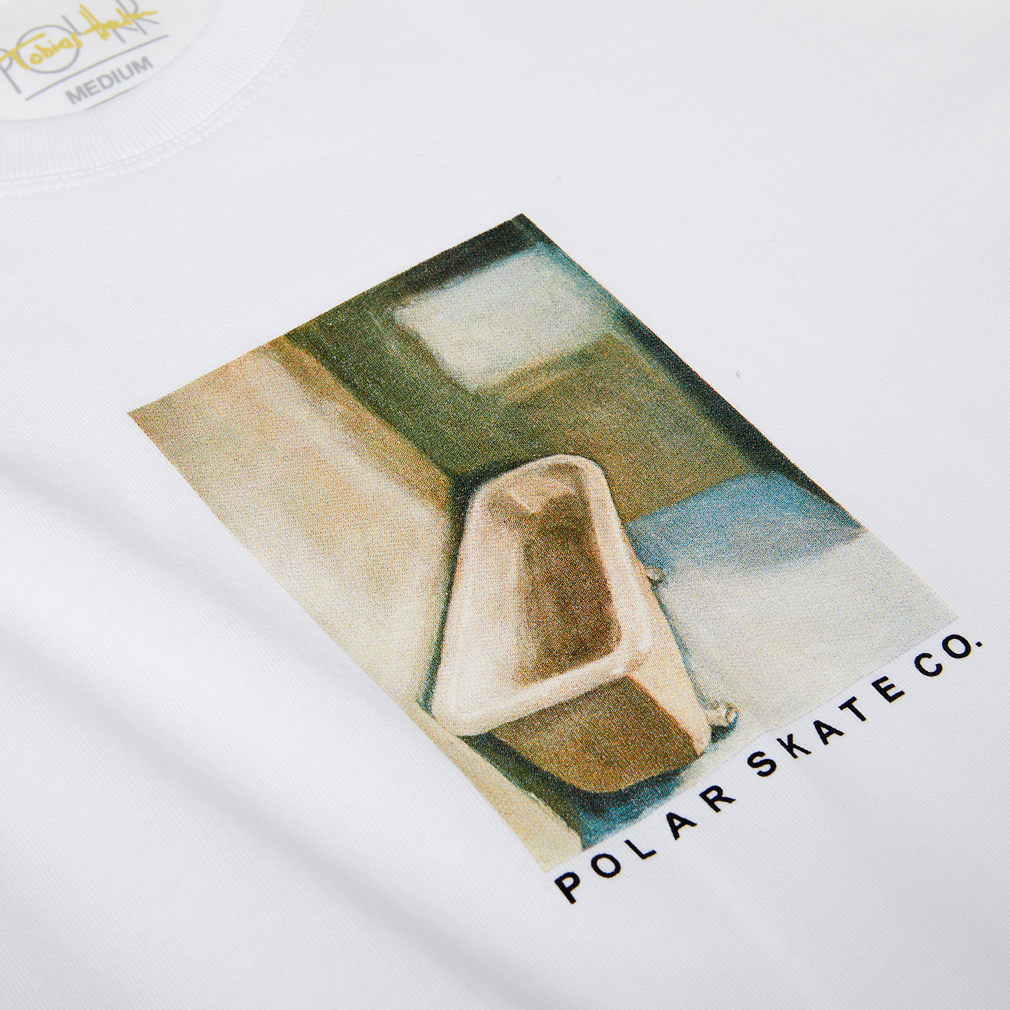 POLAR SKATE CO - BATHTUB TEE - WHITE