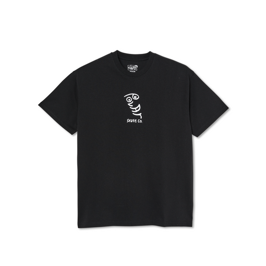 POLAR SKATE CO - FACE TEE - BLACK