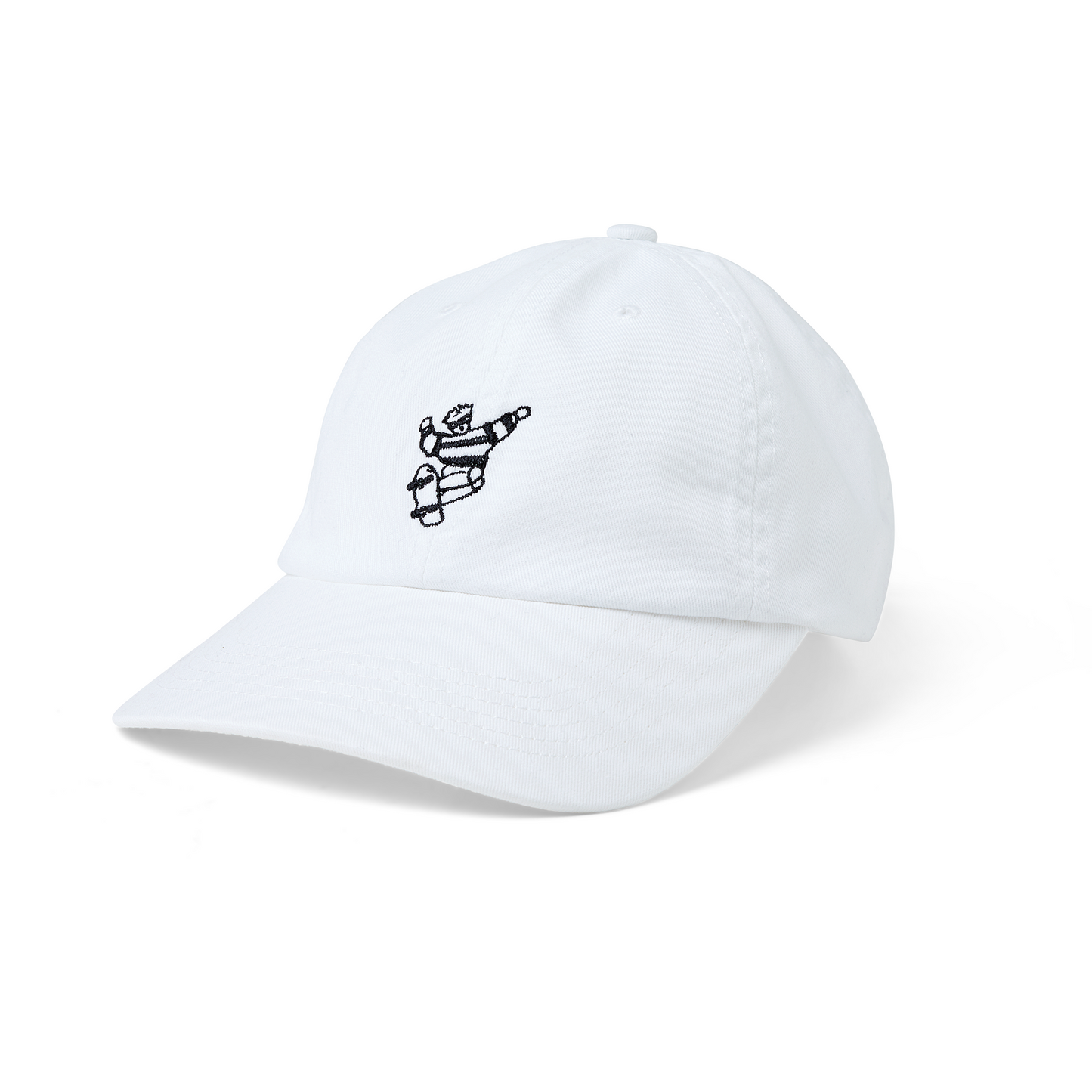 POLAR SKATE CO - SKATE DUDES CAP - WHITE