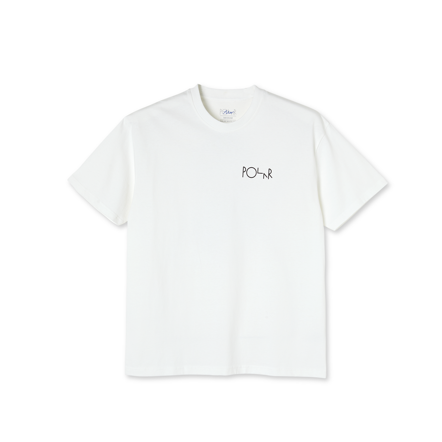 POLAR SKATE CO - TWISTED TEE - WHITE