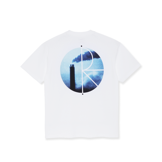 POLAR SKATE CO - SKORSTEN FILL LOGO TEE - WHITE