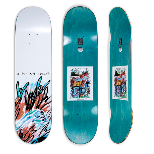 POLAR SKATE CO - ANOTHER WORLD IS POSSIBLE TEAM MODEL DECK