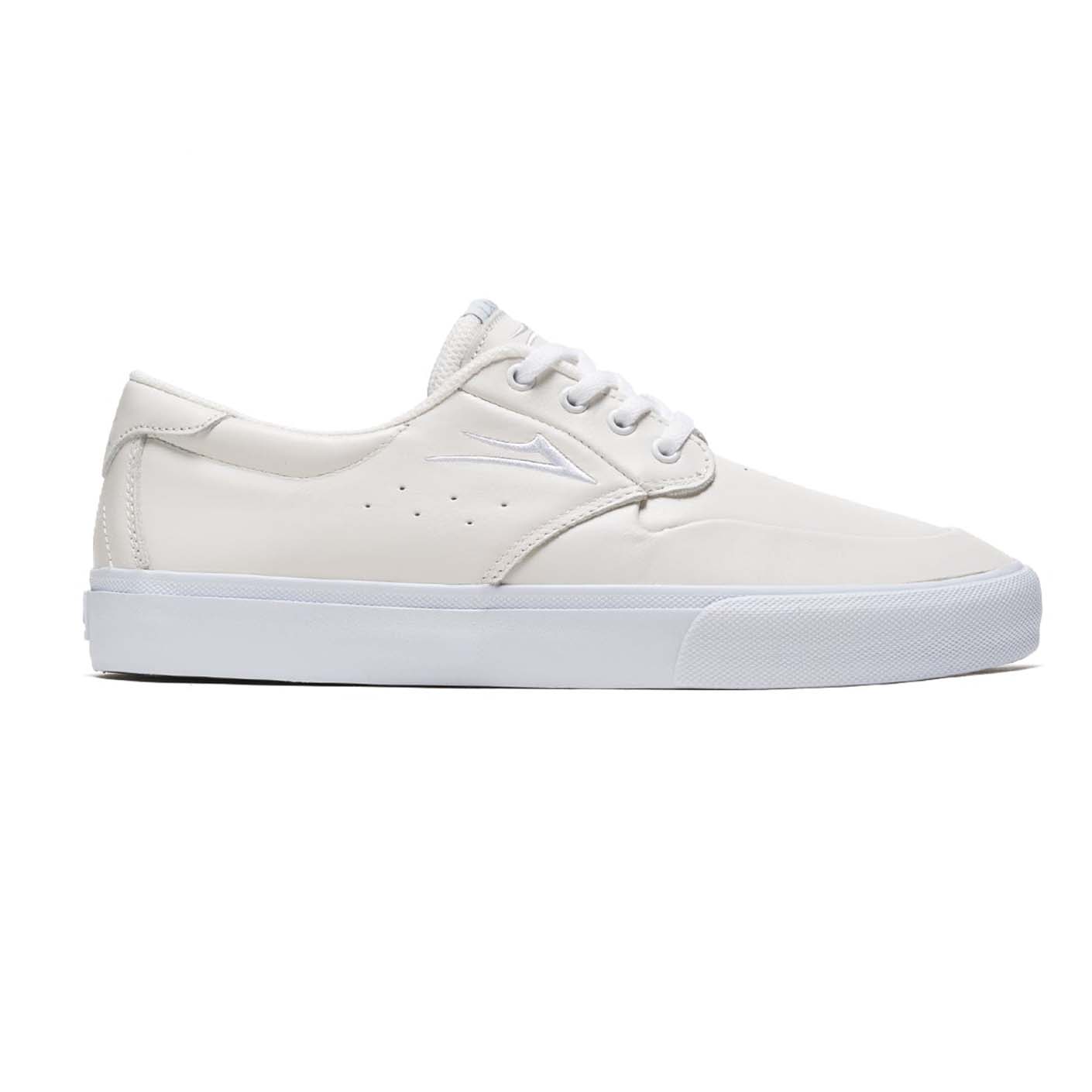 Riley 3 LAKAI - RILEY 3 SHOES - WHITE LEATHER – New Traditions