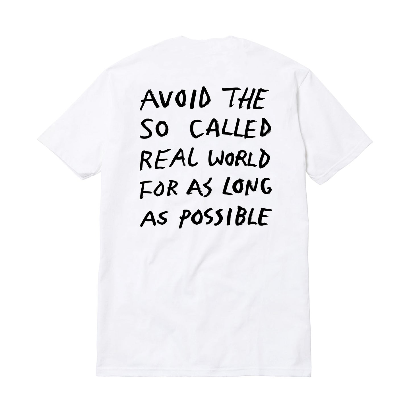 GX1000 - SO CALLED REAL WORLD TEE - WHITE