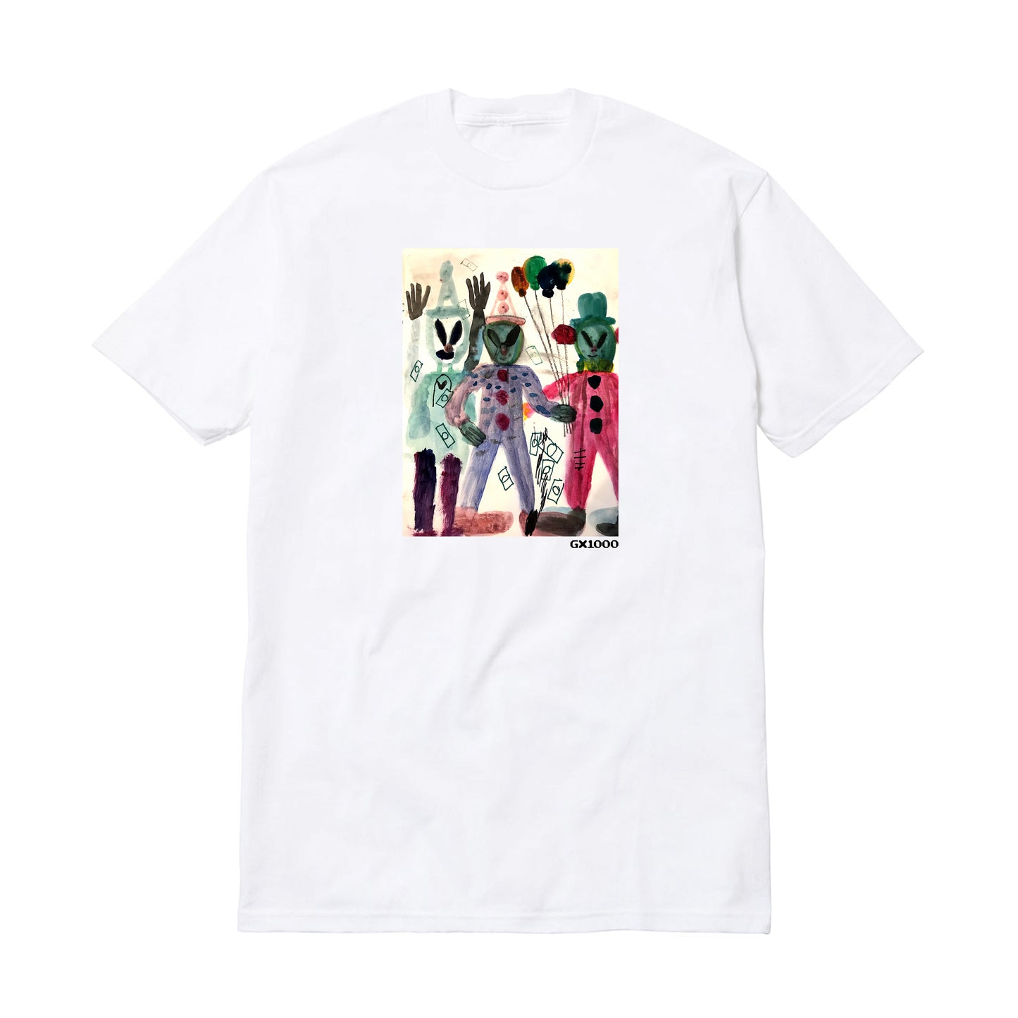 GX1000 - SO CALLED REAL WORLD TEE - WHITE